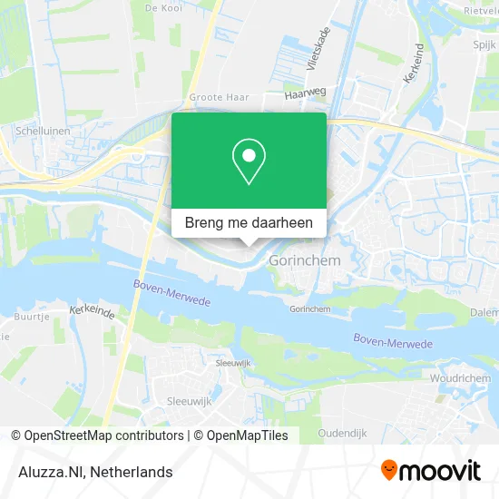 Aluzza.Nl kaart
