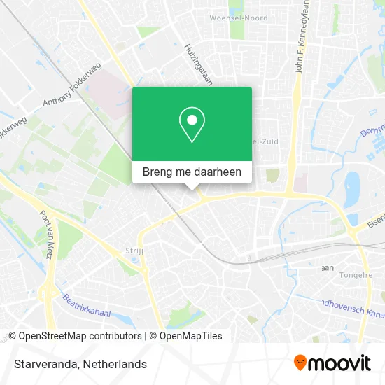 Starveranda kaart