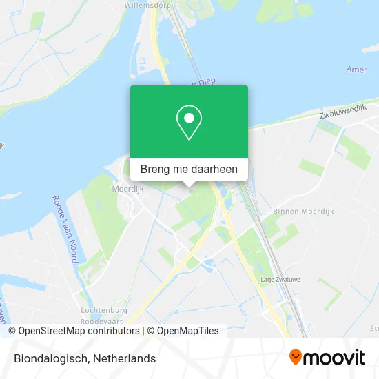 Biondalogisch kaart