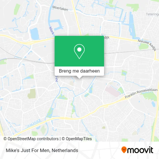 Mike's Just For Men kaart