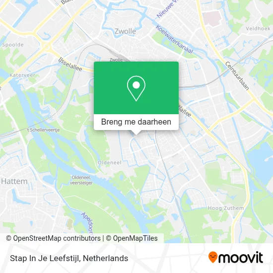 Stap In Je Leefstijl kaart
