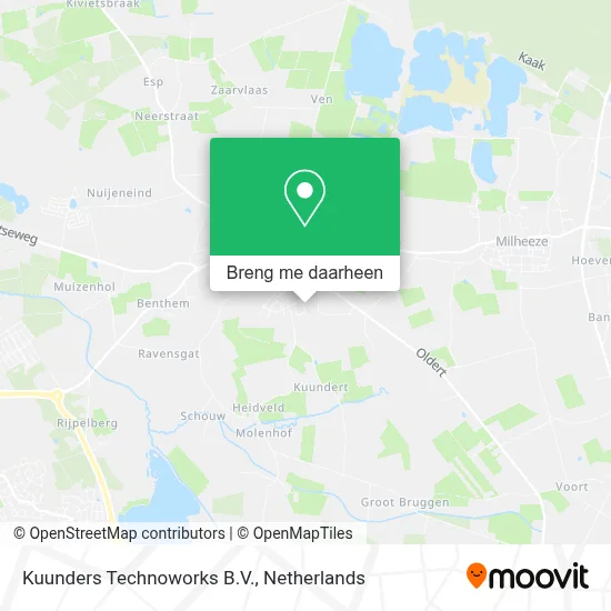 Kuunders Technoworks B.V. kaart