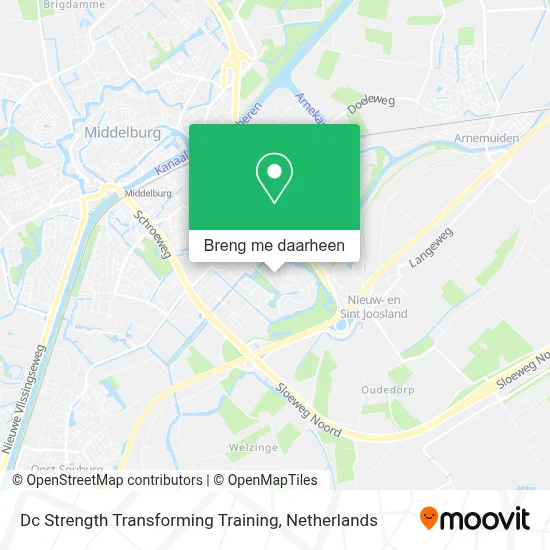 Dc Strength Transforming Training kaart