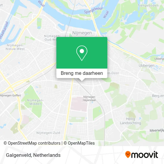Galgenveld kaart