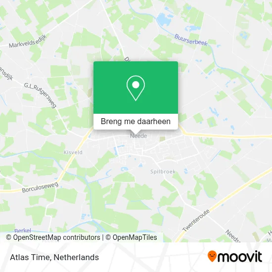 Atlas Time kaart