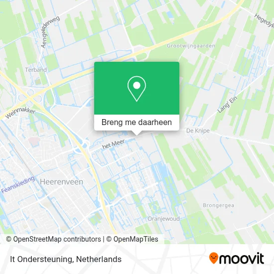 It Ondersteuning kaart