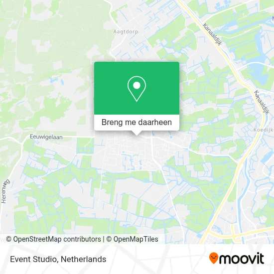Event Studio kaart