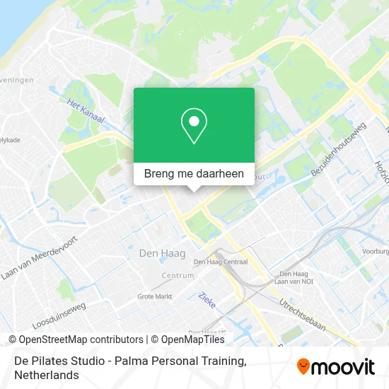 De Pilates Studio - Palma Personal Training kaart