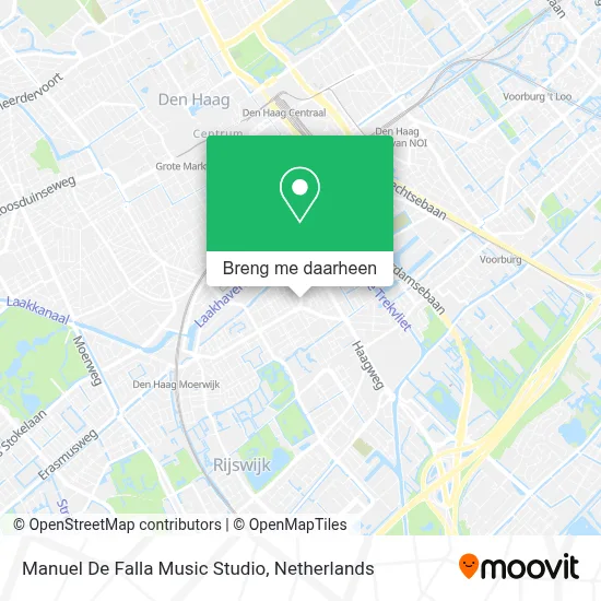 Manuel De Falla Music Studio kaart