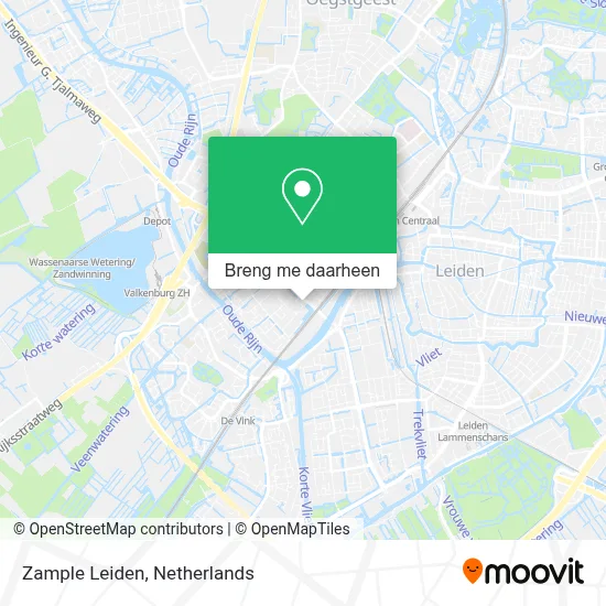 Zample Leiden kaart