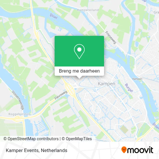 Kamper Events kaart