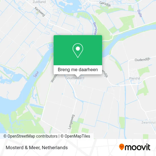 Mosterd & Meer kaart