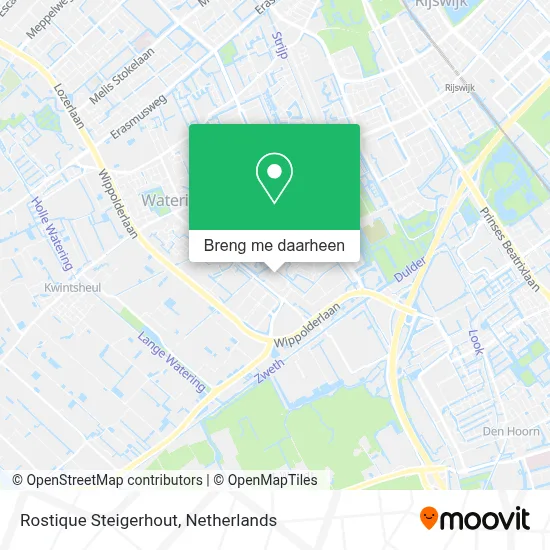 Rostique Steigerhout kaart