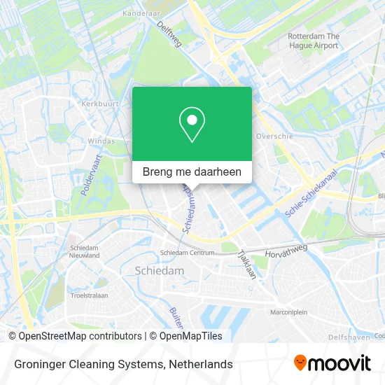 Groninger Cleaning Systems kaart