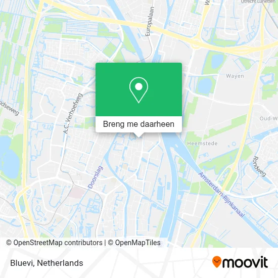 Bluevi kaart