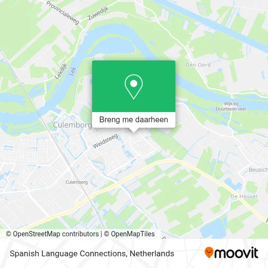 Spanish Language Connections kaart