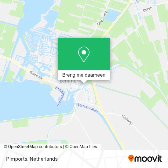 Pimports kaart