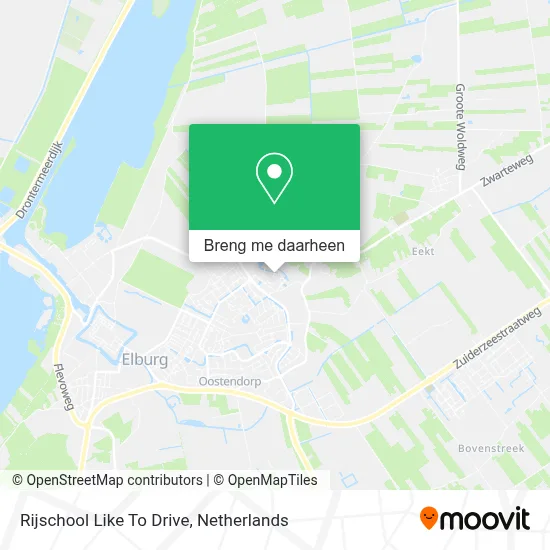 Rijschool Like To Drive kaart