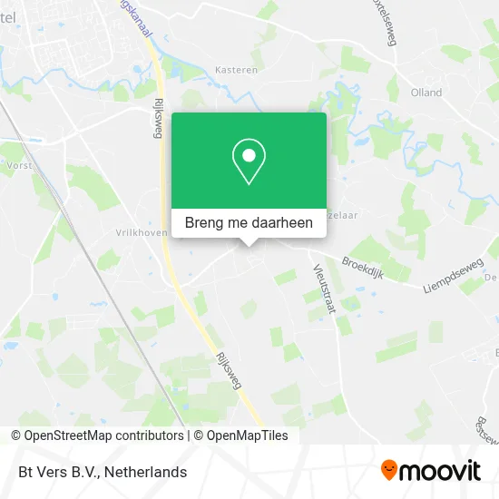 Bt Vers B.V. kaart