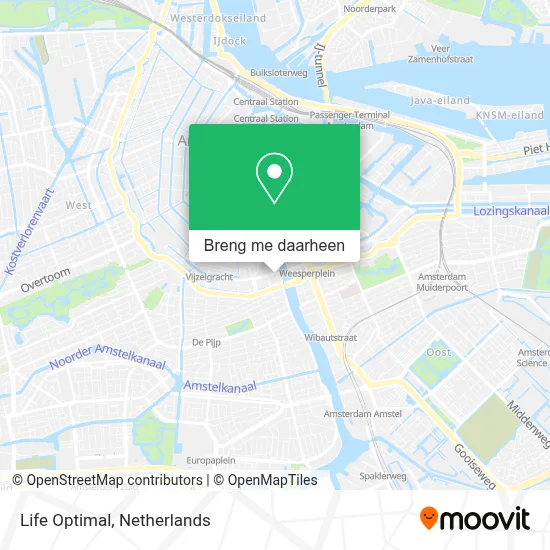 Life Optimal kaart