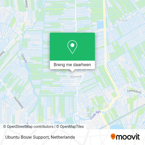 Ubuntu Bouw Support kaart
