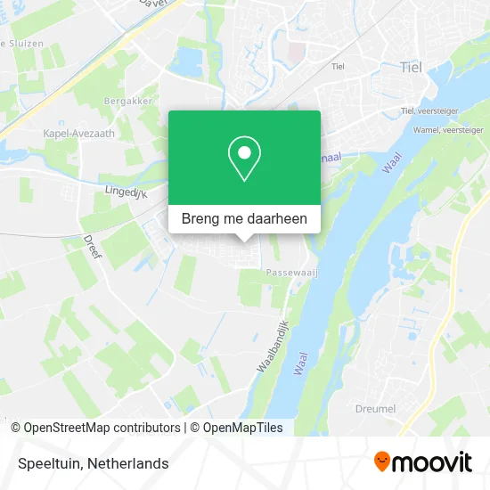 Speeltuin kaart