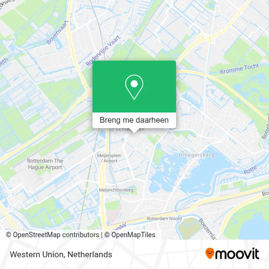 Western Union kaart