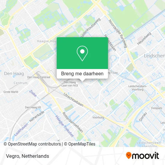 Vegro kaart