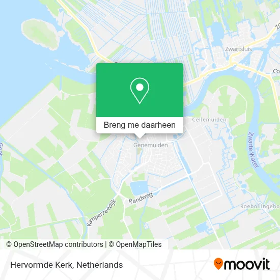 Hervormde Kerk kaart