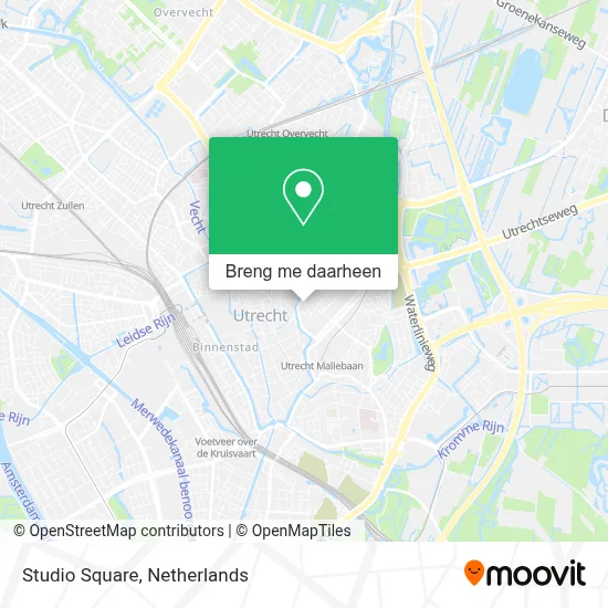 Studio Square kaart