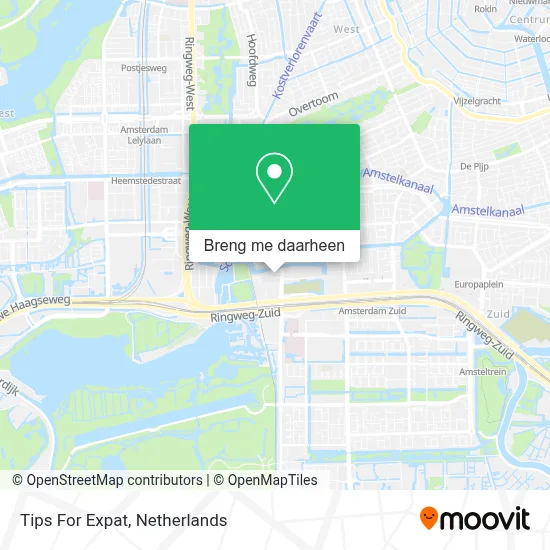 Tips For Expat kaart