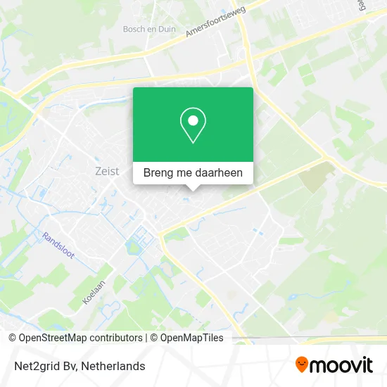 Net2grid Bv kaart