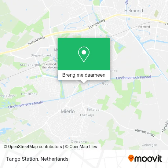Tango Station kaart