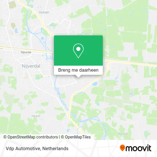 Vdp Automotive kaart