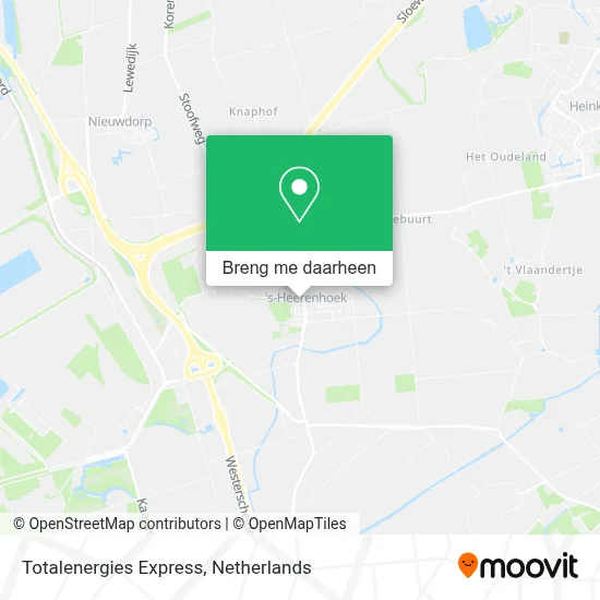 Totalenergies Express kaart