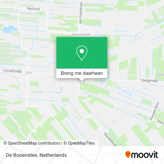 De Bonenstee kaart
