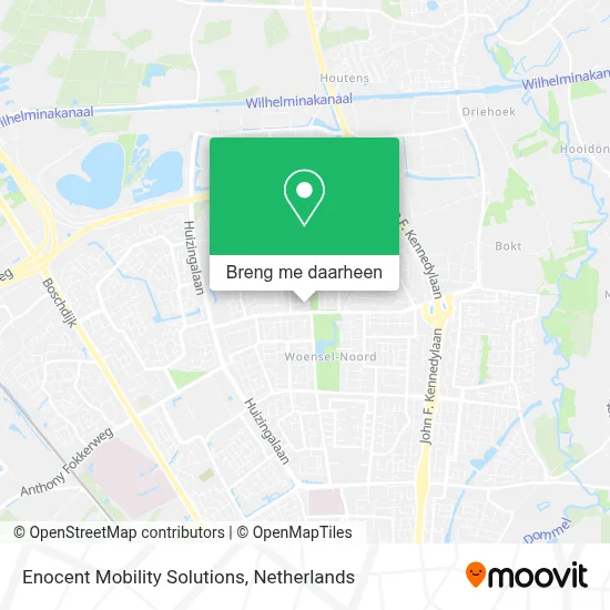 Enocent Mobility Solutions kaart