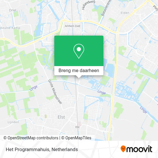 Het Programmahuis kaart