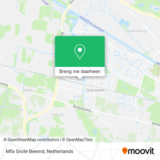 Mfa Grote Beemd kaart