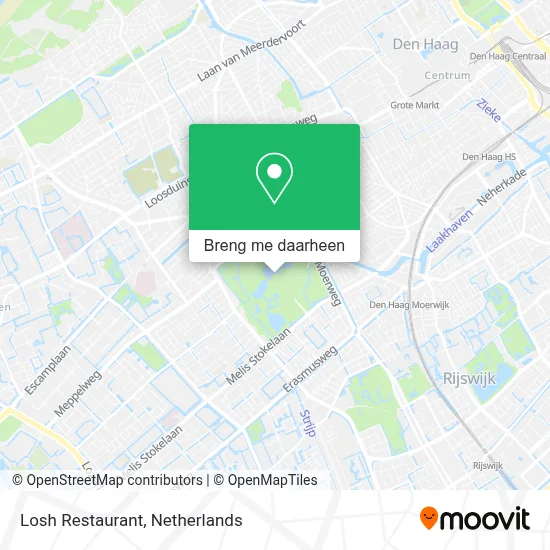 Losh Restaurant kaart