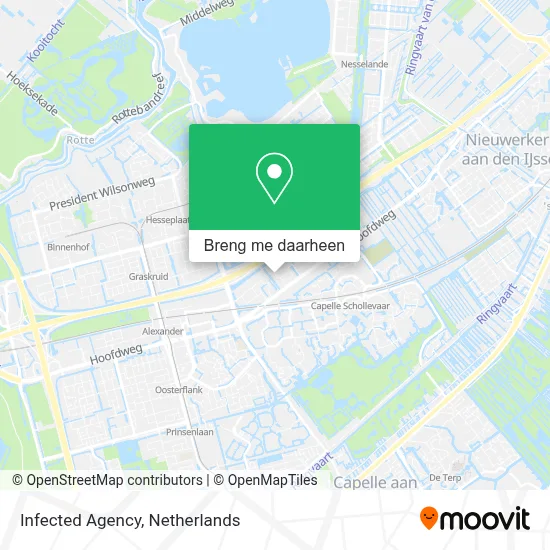 Infected Agency kaart