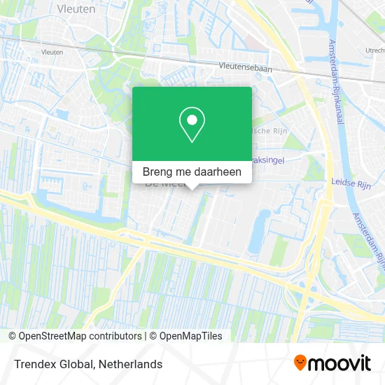 Trendex Global kaart