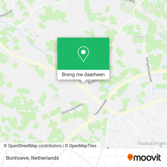 Bonhoeve kaart