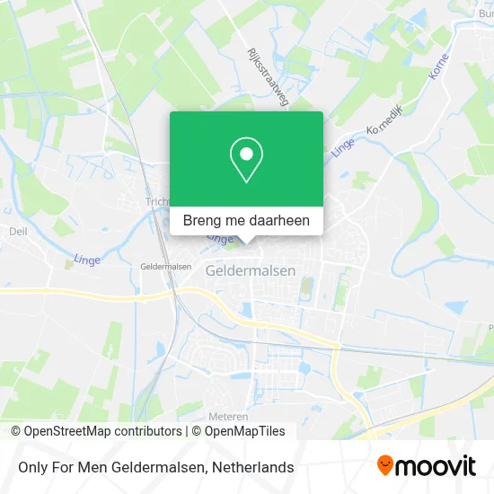 Only For Men Geldermalsen kaart