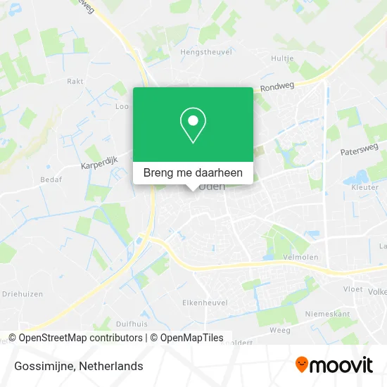 Gossimijne kaart