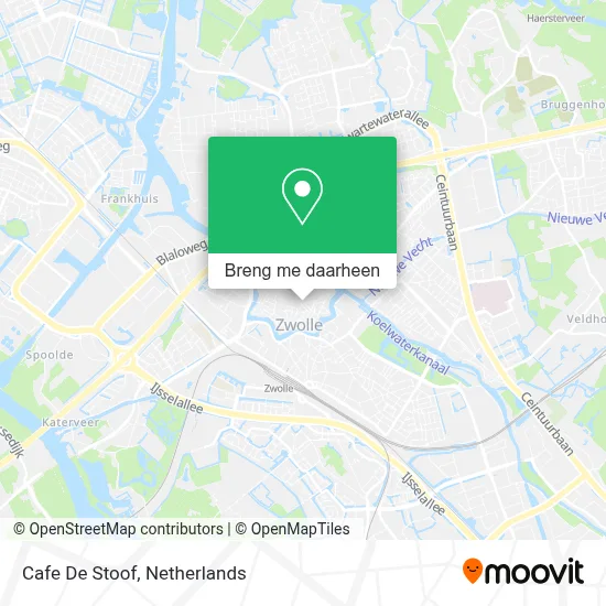 Cafe De Stoof kaart