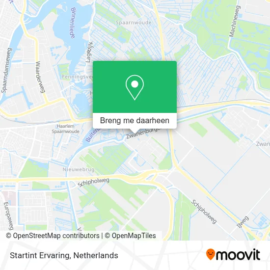 Startint Ervaring kaart