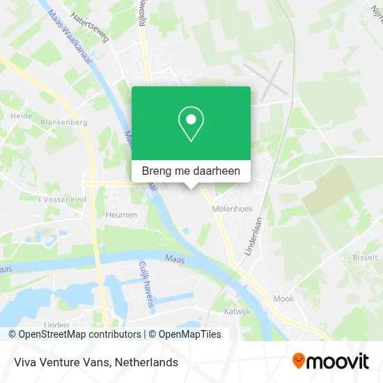 Viva Venture Vans kaart