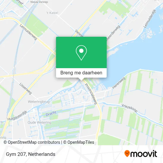 Gym 207 kaart