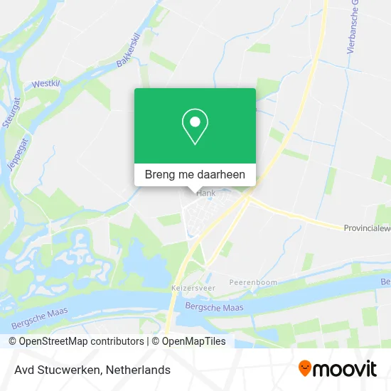 Avd Stucwerken kaart